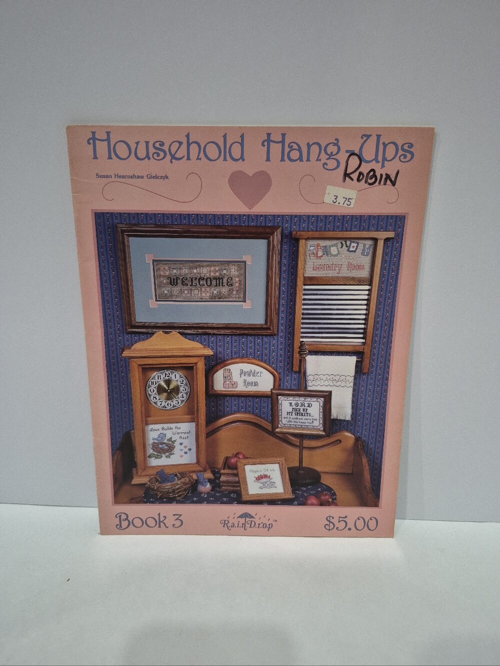 Vintage Household Hang Ups Country Cross Stitch Patterns Booklet